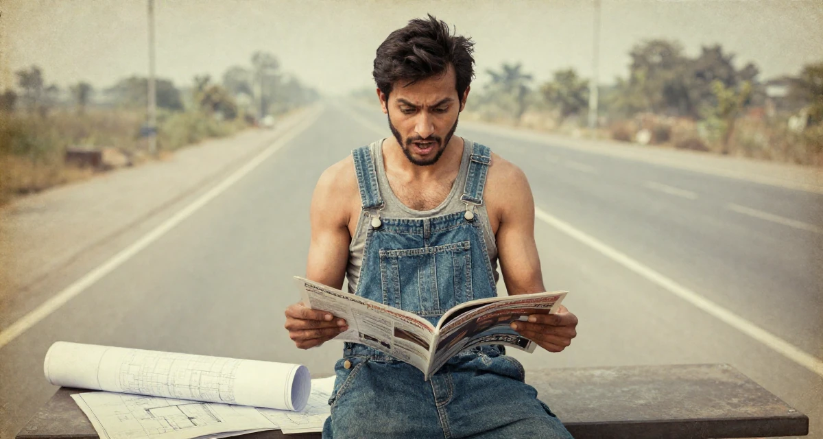 A inspired male From Nepal, based in Pokhara, graduated from a local college majoring in entrepreneurship in their 23, changing career paths with terrifying courage,
wearing a tube top and oversized denim overalls with one strap down, flipping through a magazine in a waiting room.