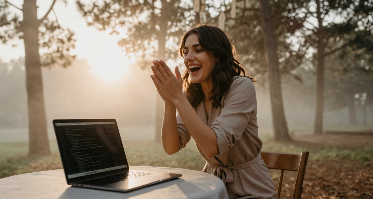 A ecstatic Female From Madrid Spain, studied journalism in their 29, dealing with social pressure to “settle down”,
wearing a muted earth-tone clothing set, rubbing hands together for warmth in a wedding venue.
