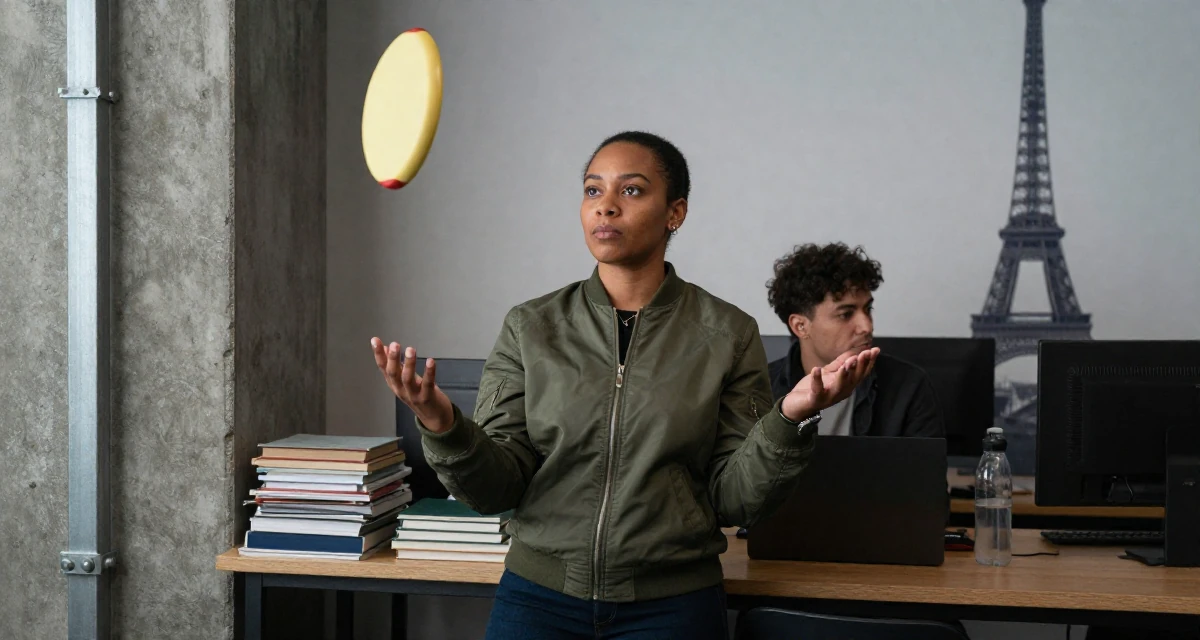 A longing Female From South Africa, studied journalism in their 43, juggling two jobs,
wearing a classic bomber jacket style, holding a water bottle in a quiet library corner.