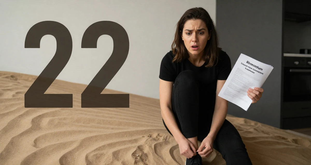 A seriously concentrated Female From Birmingham United Kingdom, holds a degree in economics in their 22, shocked by the cost of rent and groceries, wearing a urban minimalist silhouette, tying a shoelace in a modern apartment.