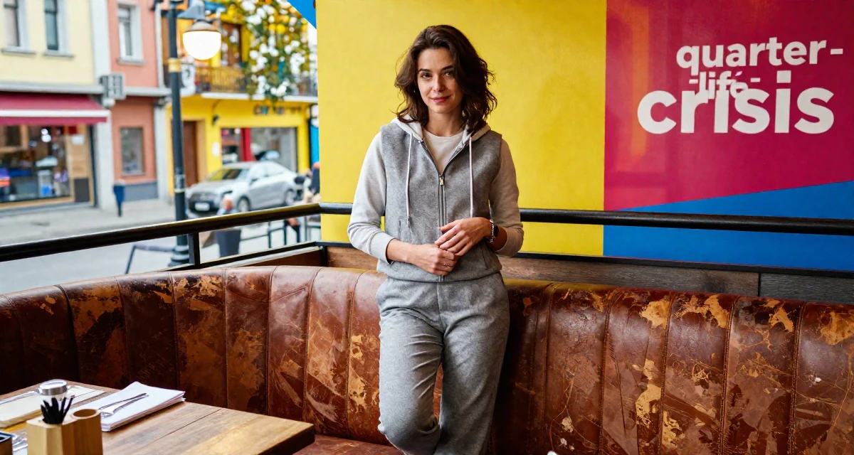 A quietly happy Female Raised in Romania, studied entertainment marketing in their 23, feeling the weight of 