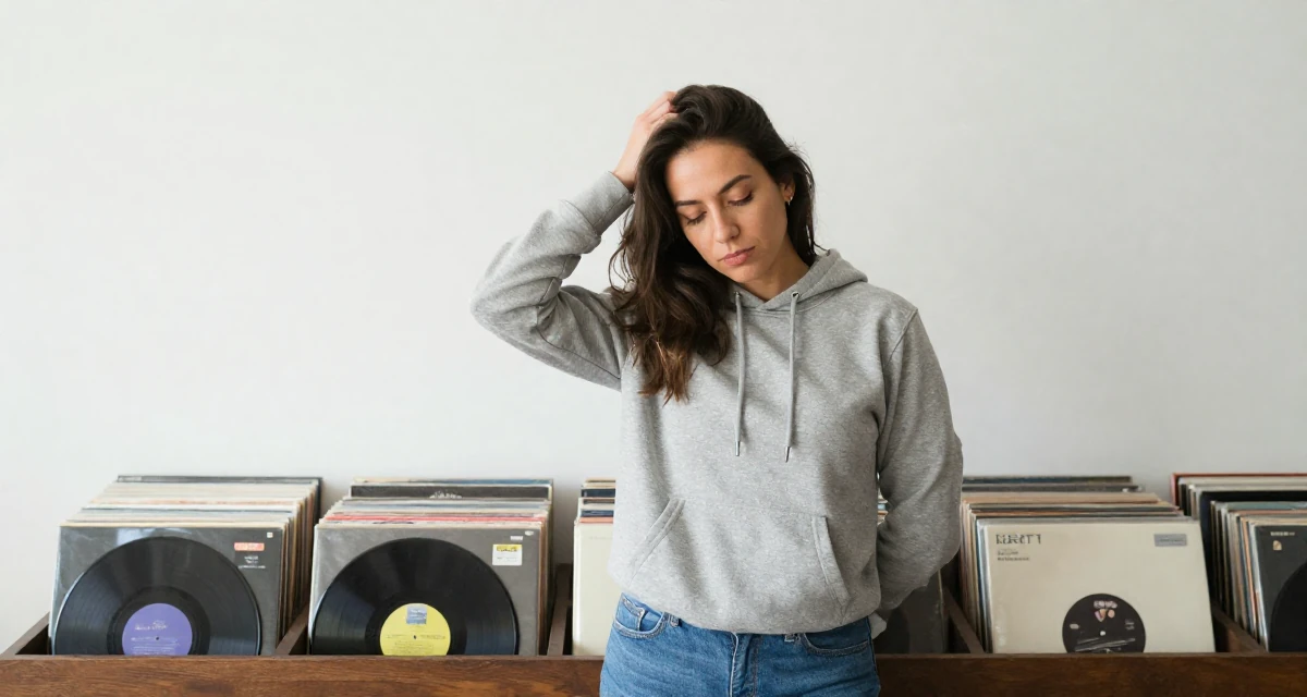A resilient Female From Ecuador, studied system engineering in their 23, investing more time in self-marketing, wearing a classic grey hoodie and jeans, scratching a head lightly in a concert hall.