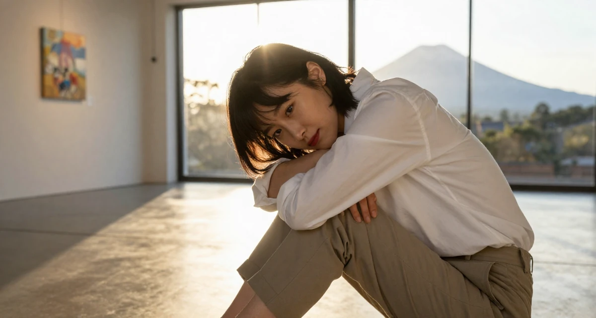 A bold and charismatic Female From Osaka Japan, holds a degree in animation design in their 25, exuding a 