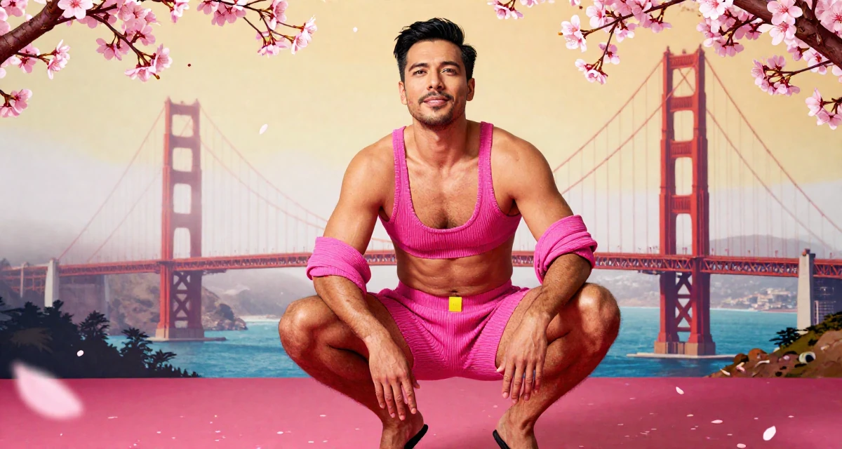 A satisfied male Previously a music major, now offering exclusive performance clips in their 41, focusing on financial independence and investing, wearing a ribbed knit shorts and a matching bra top, rolling up sleeves in a fashion design studio.